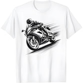 Fun Fast Motorcycle Crotch Rocket Sport Bike Rider T-Shirt
