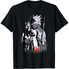 Narutos Shippuden Kakashi Story Limited Color Anime T-Shirt