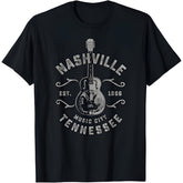 Nashville Music City USA Vintage T-Shirt