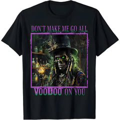 New Orleans Ghost Tour Scary Priest Voodoo Mardi Gras 2026 T-Shirt