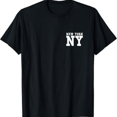 New York - NY - Minimalistic Pocket Design - Classic T-Shirt