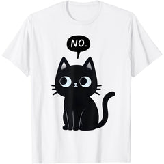 Funny Black Cat T-Shirt