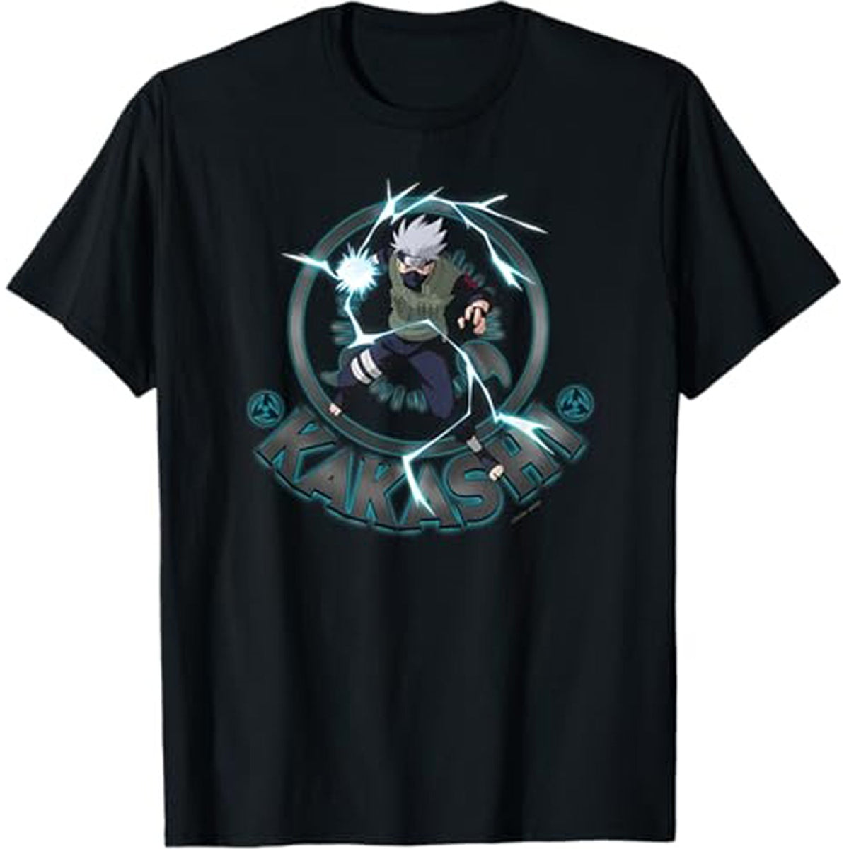 Narutos Shippuden Kakashi Lighting Circle T-Shirt