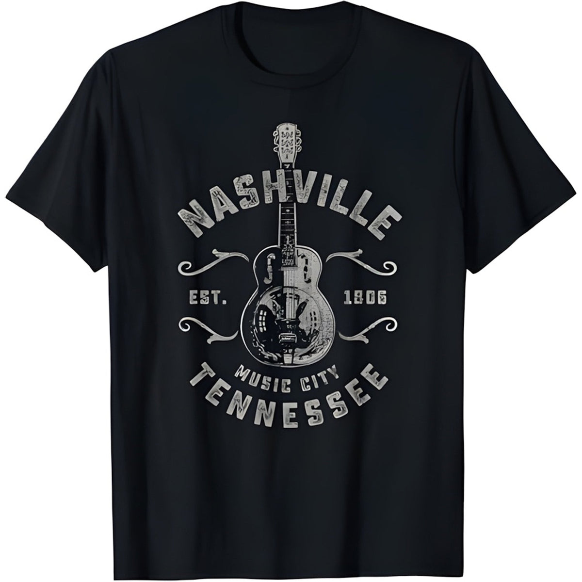 Nashville Music City USA Vintage T-Shirt