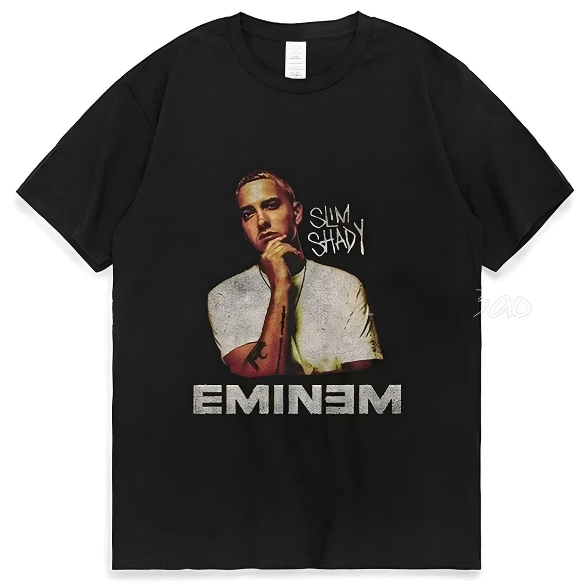 New Arrival Rapper Eminem Short Sleeved Round Neck Y2k Tshirt Men Clothing New in Top & Tees Mens T-Shirt Camisetas