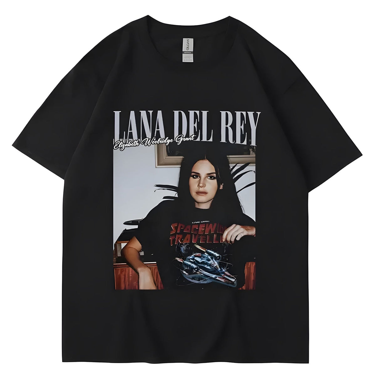 New Lana Del Rey Graphic Print T Shirt Men Women Hip Hop Vintage Streetwear Summer Short Sleeve Fashion T Shirt